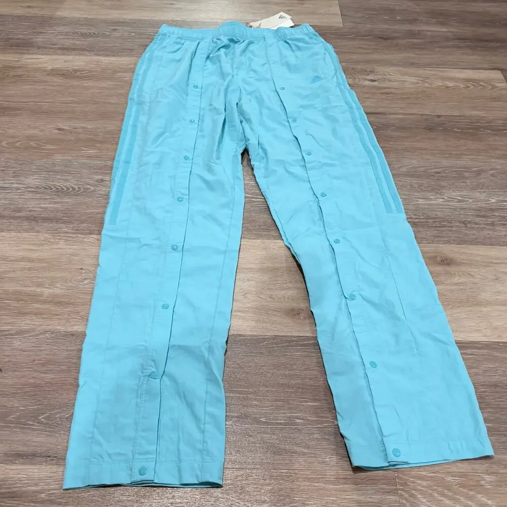 Adidas Aqua Button Tack Pants Size Medium - Picture 2 of 5